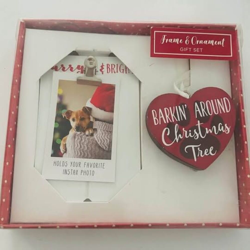 Christmas Dog Ornaments Gift Set